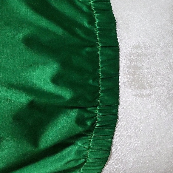 Kenneth Cole Reaction Kelly Green Lined Satin Look St. Patrick's Day Jacket Sz S - Picture 5 of 14
